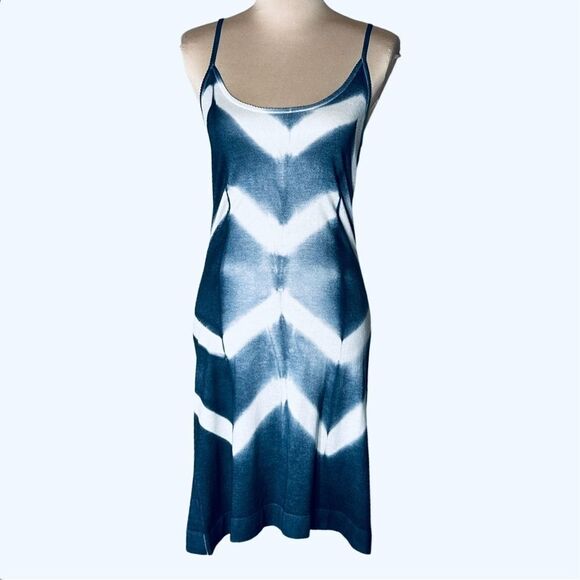 Boho festival beach Silk and Cashmere dress by Zoe Couture Small quiet luxury - Picture 1 of 4